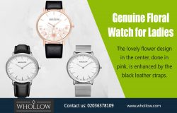 Genuine Floral Watch for Ladies|https://whollow.com