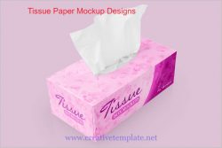 Tissue Paper Mockup Designs | Creativetemplate