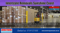 Interstate Removals Sunshine Coast | Call – 0754727588 | armstrongremovals.com.au