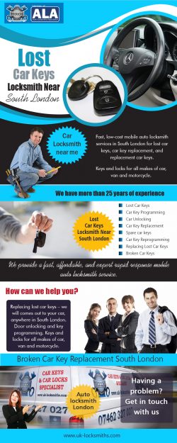 Lost Car Keys Locksmith Near South London | Call – 07462 327 027 | uk-locksmiths.com