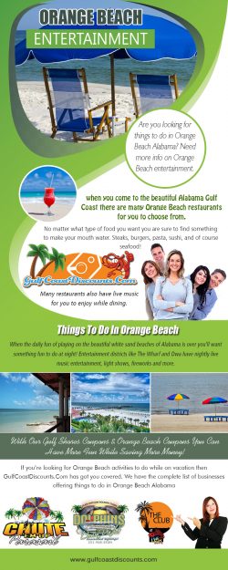 Orange Beach Entertainment | Call 251 200 1411 | gulfcoastdiscounts.com