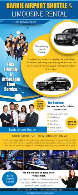 Barrie Limousine | Call – 705-721-1444 | blacktieexecutivelimo.com