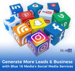 Generate More Leads & Business with Blue 16 Media’s Social Media Services