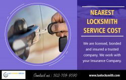 Nearest Locksmith Service Cost