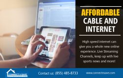 Affordable Cable And Internet