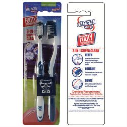 AFL Toothbrush Geelong Cats Twin Pack –