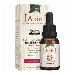 A’kin Certified Organic Rosehip Oil 20ml