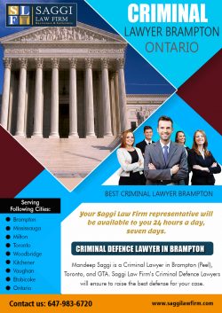 Criminal Lawyer Brampton Ontario