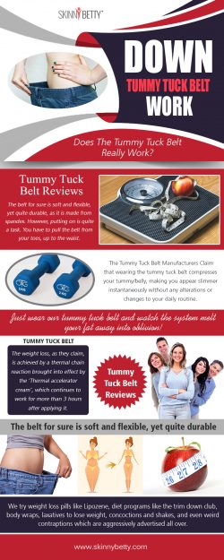 Down Tummy Tuck Belt Work