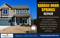 Garage Door Springs Repair