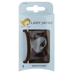 Lady Jayne 17024BR Velvet Hair Elastic Brown Packet 8