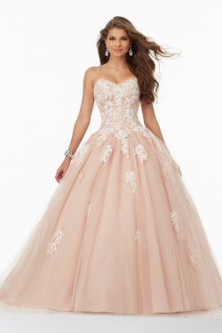 2019 vestido de bola del amor Vestidos de quinceañera con apliques de encaje hasta US$ 209.99 VT ...