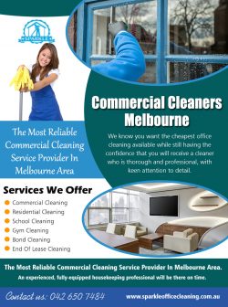 Commercial Cleaners Melbourne