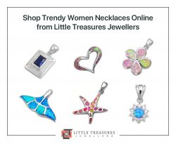 Shop Trendy Women Necklaces Online from Little Treasures Jewellers