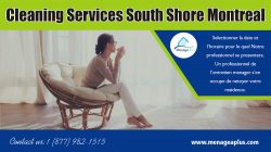 Cleaning Services South Shore Montreal