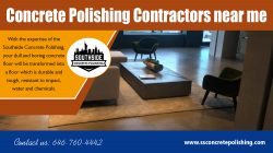 Concrete polishing contractors near me