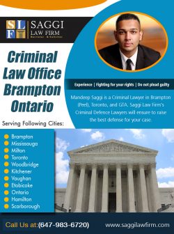 Criminal Law Office Brampton Ontario