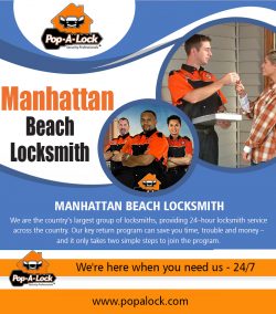 Manhattan Beach Locksmith | 4234996266 | popalock.com