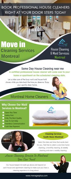 Move in Cleaning Services Montreal