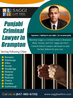 Punjabi Criminal Lawyer in brampton