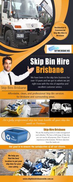 Skip Bin Hire in Brisbane | Call : 0721021262 | skipbinsbrisbanewide.com.au