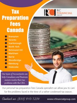 Tax Preparation Fees Canada