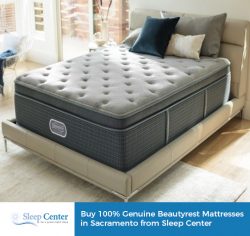 Buy 100% Genuine Beautyrest Mattresses in Sacramento from Sleep Center