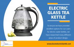 Electric Glass Tea Kettle