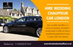 Hire Wedding Chauffeur Car London