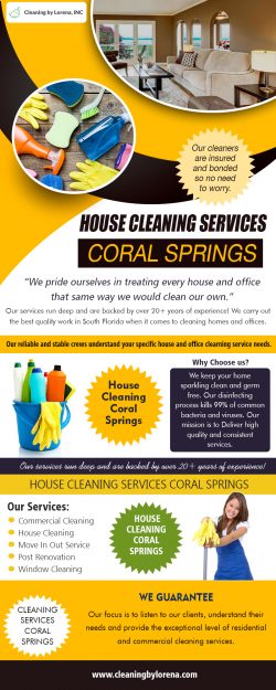 House Cleaning Services Coral Springs