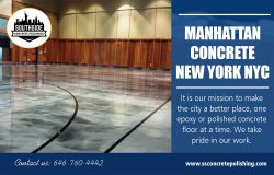 Manhattan Concrete New York NYC