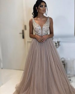 Fashion Abendkleider Lang Günstig | Abiballkleid Spitze Online