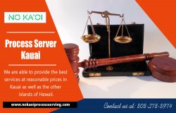 Process server Kauai