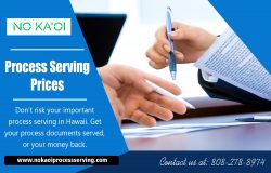 Process serving prices