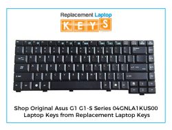 Shop Original Asus G1 G1-S Series 04GNLA1KUS00 Laptop Keys from Replacement Laptop Keys