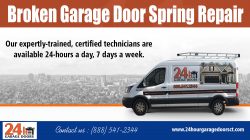 Broken Garage Door Spring Repair