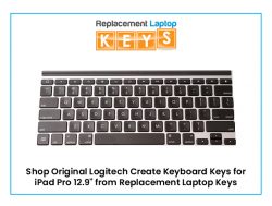 Shop Original Logitech Create Keyboard Keys for iPad Pro 12.9″ from Replacement Laptop Keys