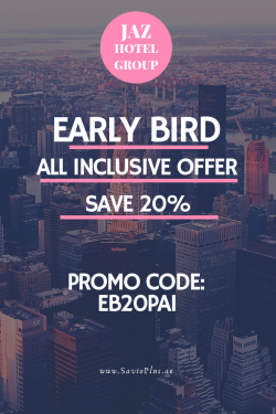 Jaz Hotel Early Bird All Inclusive Offer