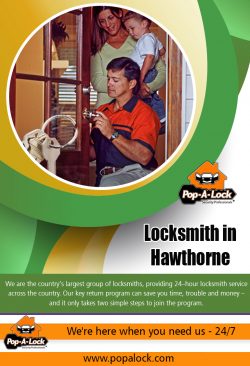 Locksmith in Hawthorne | 4234996266 | popalock.com