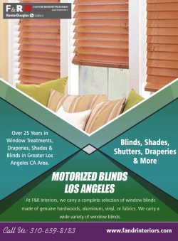 Motorized Blinds Los Angeles