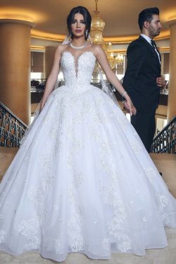 Designer Hochzeitskleider Weiß | Brautkleider Prinzessin Online