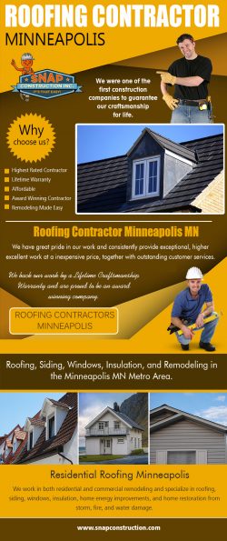 Roofing Contractor Minneapolis | Call us 6123337627 | snapconstruction.com