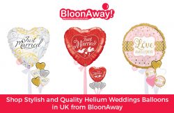 Shop Stylish and Quality Helium Weddings Balloons in UK from BloonAway