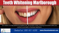 Teeth Whitening Marlborough