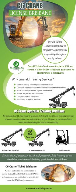 C6 Crane License Brisbane