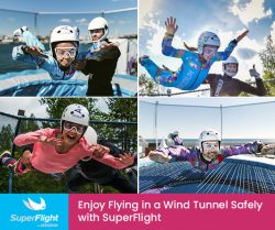 Enjoy Flying in a Wind Tunnel Safely with SuperFlight