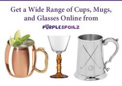 Get a Wide Range of Cups, Mugs, and Glasses Online from PurpleSpoilz