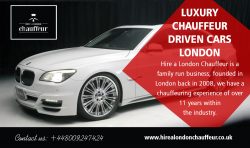 Luxury Chauffeur Driven Cars London