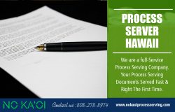 Process Server in Hawaii