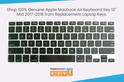 Shop 100% Genuine Apple Macbook Air Keyboard Key 13″ Mid 2017-2018 from Replacement Laptop ...